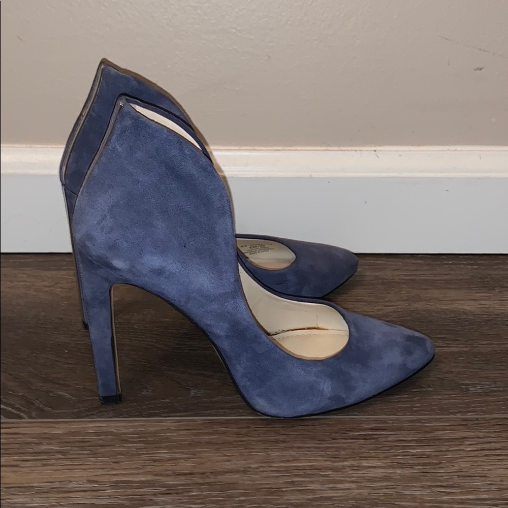 BCBG Suede Heels